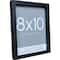 3 Pack Fundamentals 8" x 10" Black Shadow Boxes by Studio Décor®